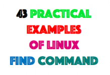 43 Practical Examples of Linux Find Command