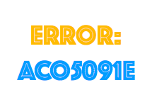 ACO5091E: PASSWORDACCESS is Generate.
